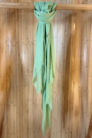 Classic Portobello Scarf Pistachio